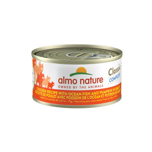 Almo Nature Classic Complete Chicken with Ocean Fish & Pumpkin Can 2.47oz