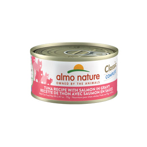 Almo Nature Classic Complete Tuna with Salmon in Gravy Can 2.47oz