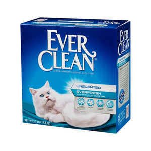 Ever Clean Ever Fresh with Activated Charcoal Unscented Cat Litter 25lb