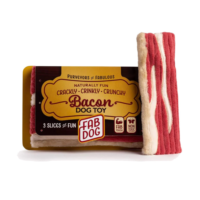 FabDog Bacon Pack Toy