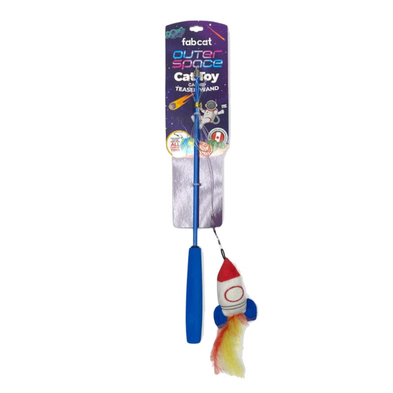 fabdog Outer Space Teaser Cat Toy fabdog Outer Space Teaser Cat Toy