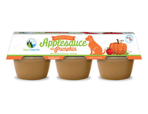 Green Coast Pet Unsweetened Apple Sauce Pumpkin 4oz (6 pack)