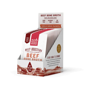 Honest Kitchen Daily Boosters Beef Bone Broth Single Servings
