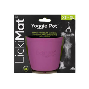 LickiMat Yoggi Pot Purple