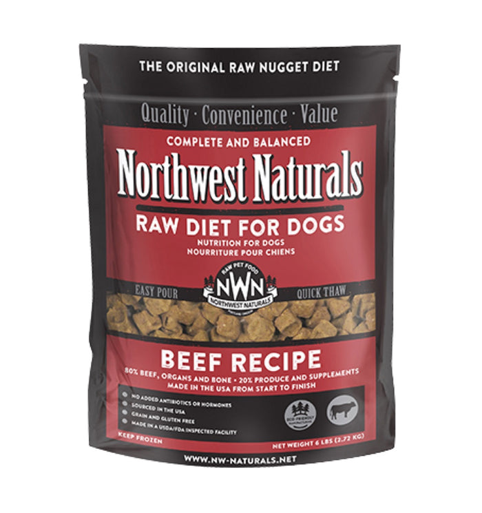 Northwest Naturals Frozen Raw Beef Recipe