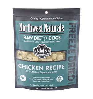 Northwest Naturals Freeze-Dried Chicken Dog Food 12oz