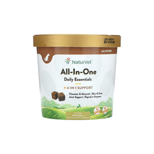 NaturVet All-In-One Soft Chews 8.4oz (60ct)