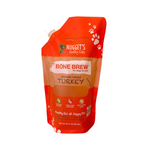 Nuggets Bone Brew Turkey Bone Broth 20oz