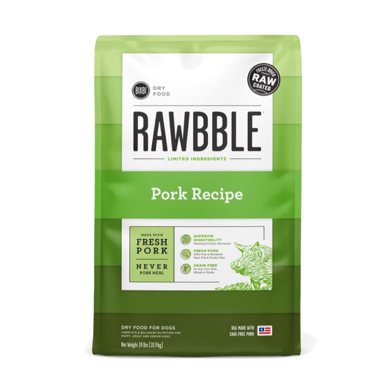 Bixbi Rawbble Pork Recipe Dry Dog Food Furly s Pet Supply