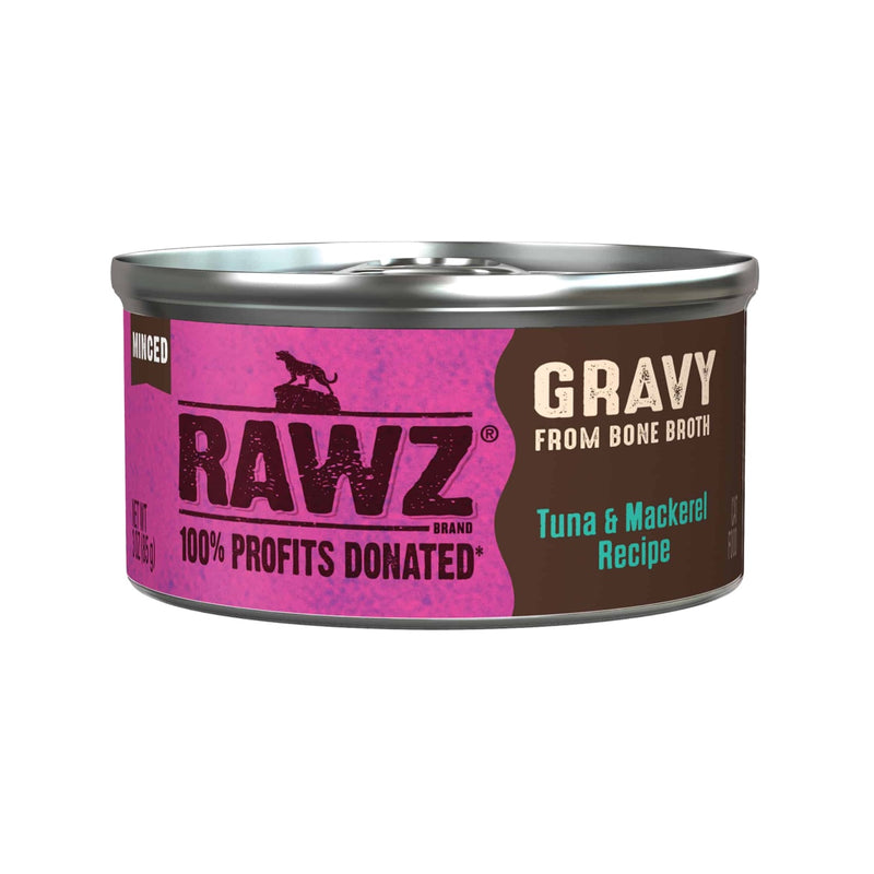 Rawz Gravy Tuna & Mackerel Cat Food – Furly's Pet Supply