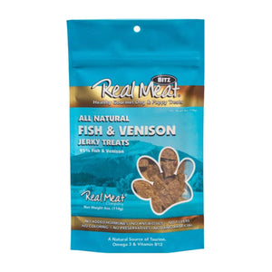 Real Meat Co. Air-Dried Fish & Venison Jerky Treats