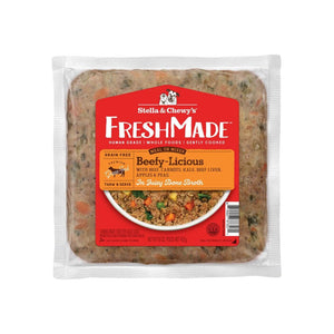 Stella & Chewy's FreshMade Beefy-licious Gently Cooked Dog Food 1lb