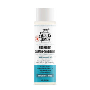 Skout's Honor Probiotic Shampoo & Conditioner Fragrance-Free 16oz