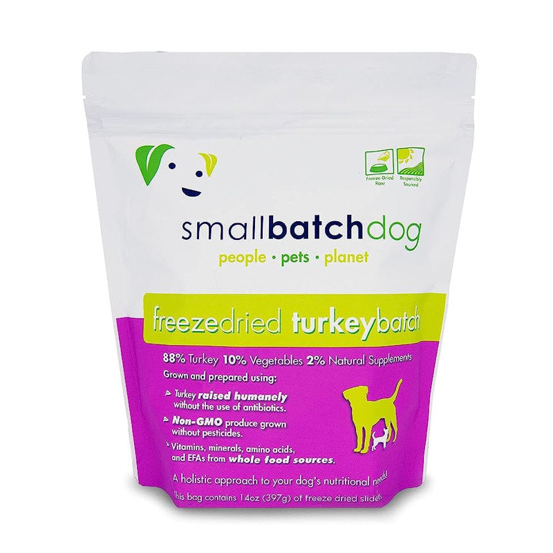 SmallBatch Turkey Sliders Freeze Dried Dog Food Furly's Pet Supply