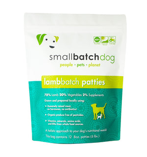 Smallbatch Frozen Lamb Batch Dog Food
