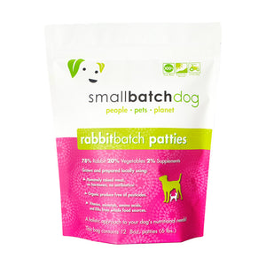 Smallbatch Frozen Rabbit Batch Dog Food