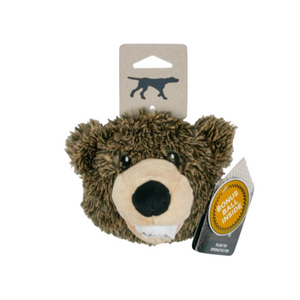 Tall Tails 2-in-1 Fetch Plush Ball Grizzly Bear