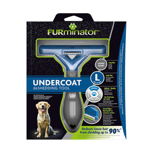 FURminator Undercoat Deshedding Tool for Large Dogs