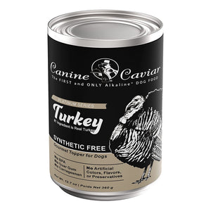 Canine Caviar Synthetic-Free Turkey Can 12.8oz
