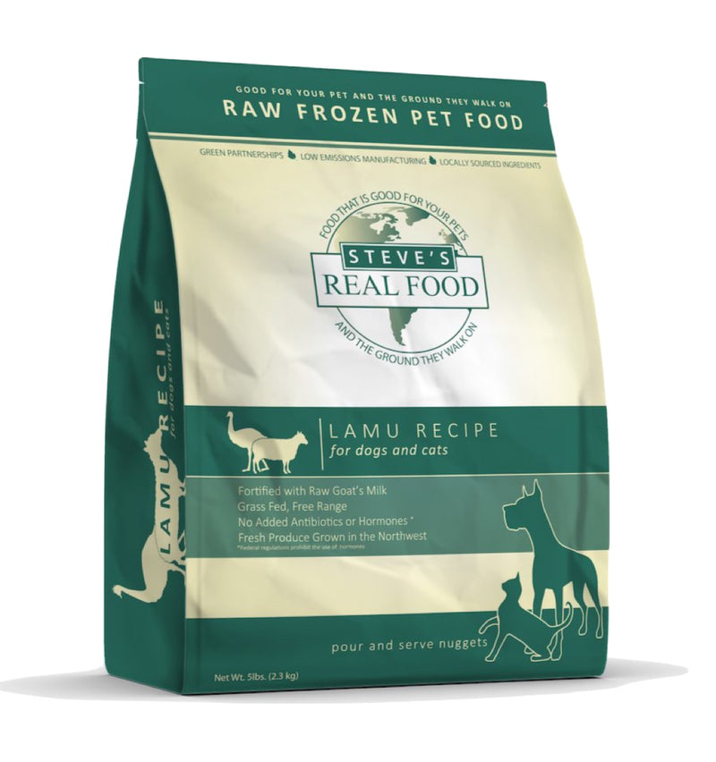 Steve's Lamu Recipe Frozen Raw Food for Dogs Cats – Furly's Pet