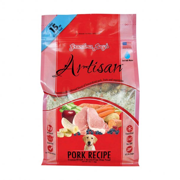 Grandma Lucy s Artisan Pork Formula Dog Food Furly s Pet Supply