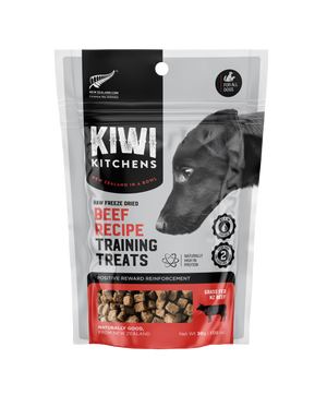 Kiwi Kitchens Raw Freeze-Dried Beef Training Treats 1oz