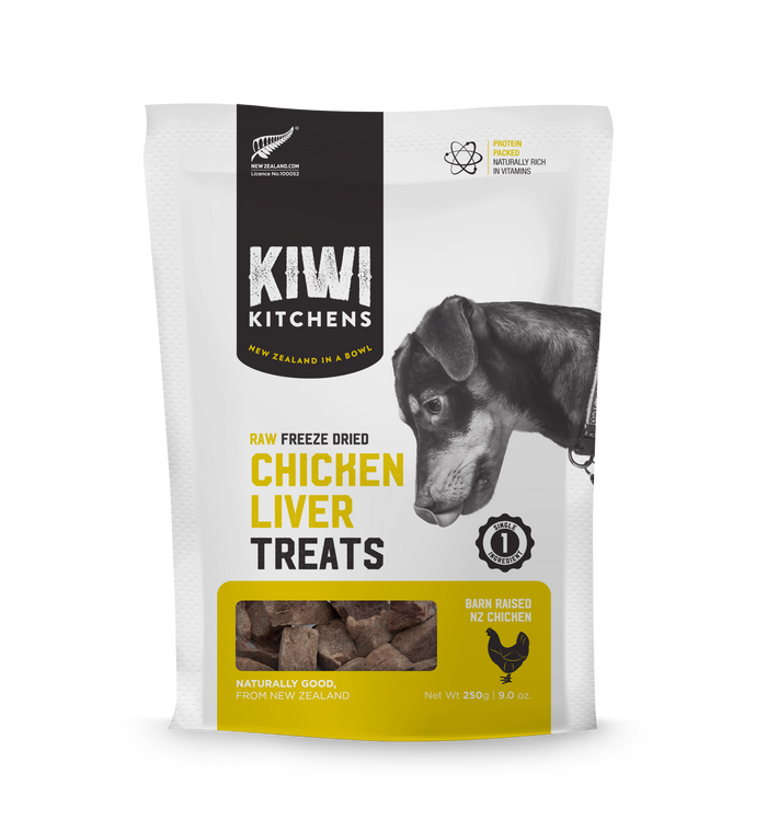 Kiwi Kitchens Raw Freeze-Dried Chicken Liver