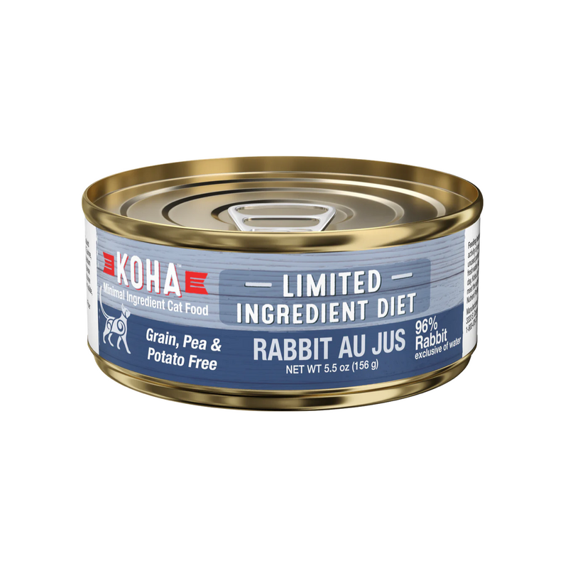 KOHA Limited Ingredient Rabbit Canned Cat Food Furly's Pet Supply