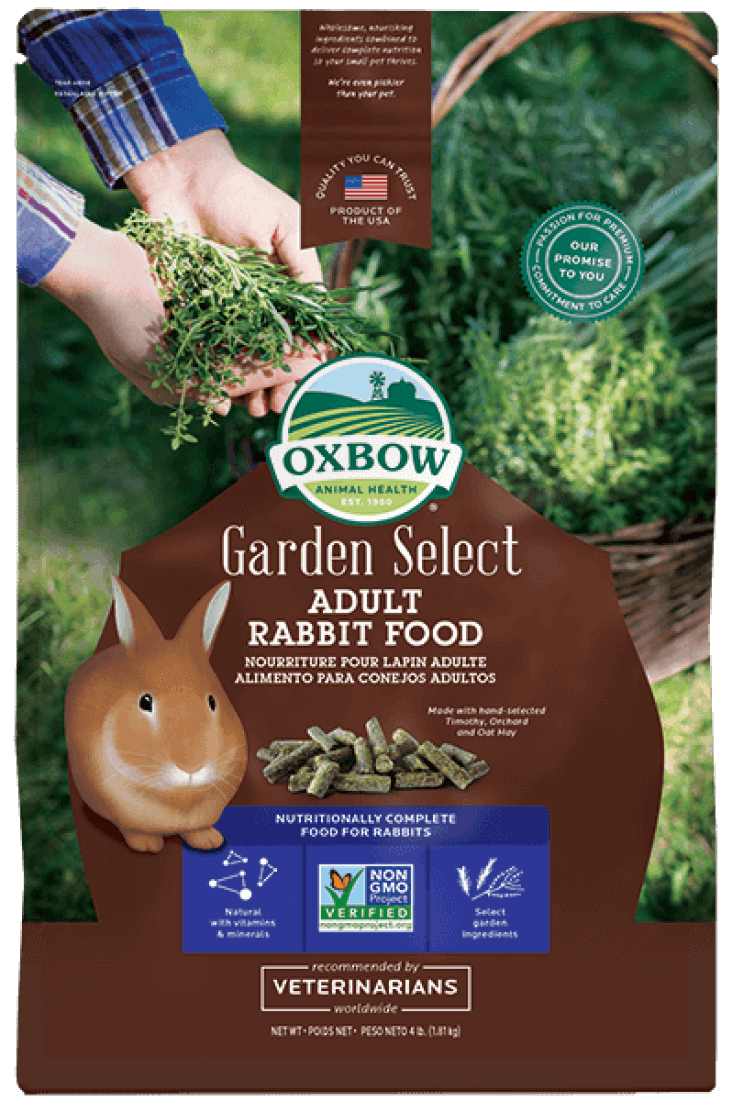 Oxbow Garden Select Rabbit Food 4lb Furly s Pet Supply