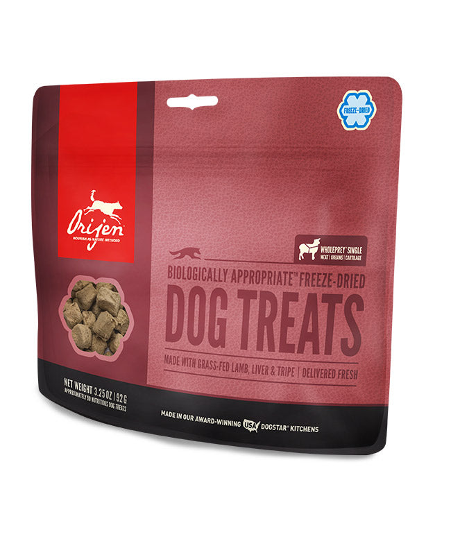 Orijen lamb treats top
