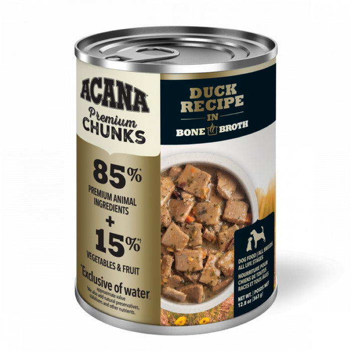 Acana Premium Chunks Duck Recipe in Bone Broth