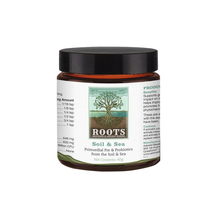 Adored Beast Roots Soil & Sea Pre & Probiotics 1.4oz (40g)
