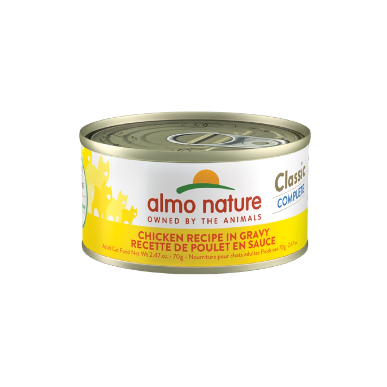 Almo Nature Classic Complete Chicken in Gravy Can 2.47oz Furly s