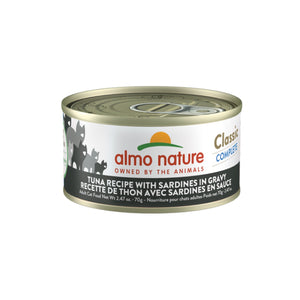 Almo Nature Classic Complete Tuna with Sardines in Gravy Can 2.47oz