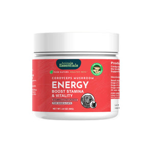 Animal Essentials Energy Cordyceps Mushroom Powder 2.8oz