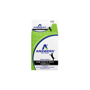 Answers Fermented Raw Goat Milk