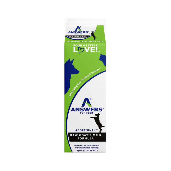 Answers Fermented Raw Goat Milk