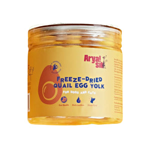 Arya Sit! Freeze Dried Quail Egg Yolk 4.68oz