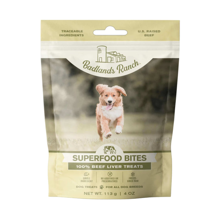 Badlands Ranch Beef Liver Freeze-Dried Raw Treats 4oz