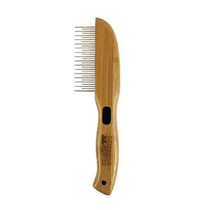 Bamboo Groom Rotating Pin Comb