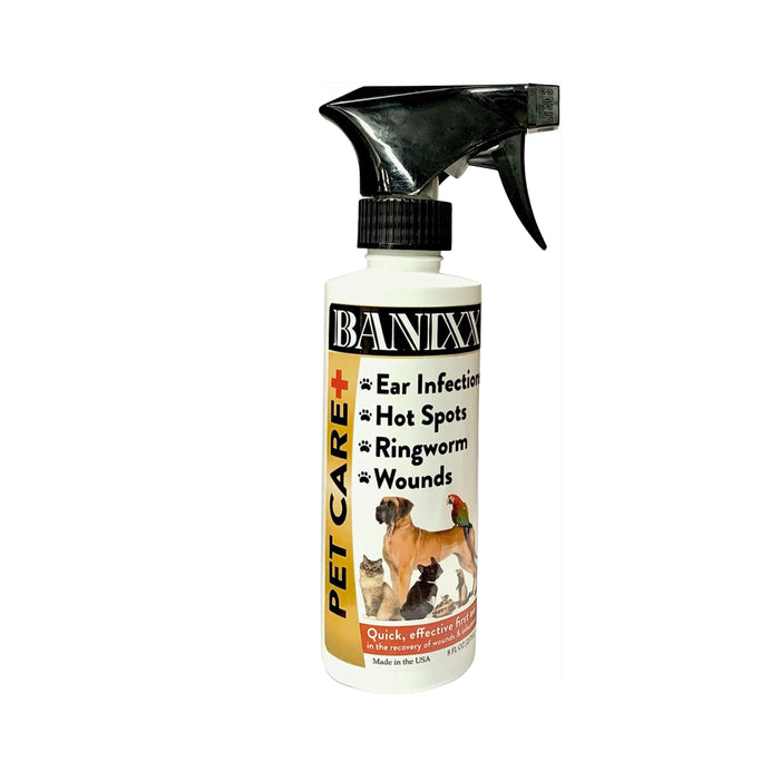 Banixx Pet Care+ Wound Care & Anti-Itch Spray 8oz
