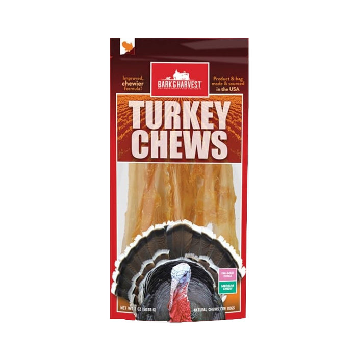 Bark & Harvest Premium Natural Turkey Tendon Strips