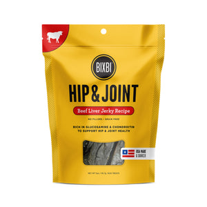 Bixbi Hip and Joint Beef Liver Jerky Dog Treats