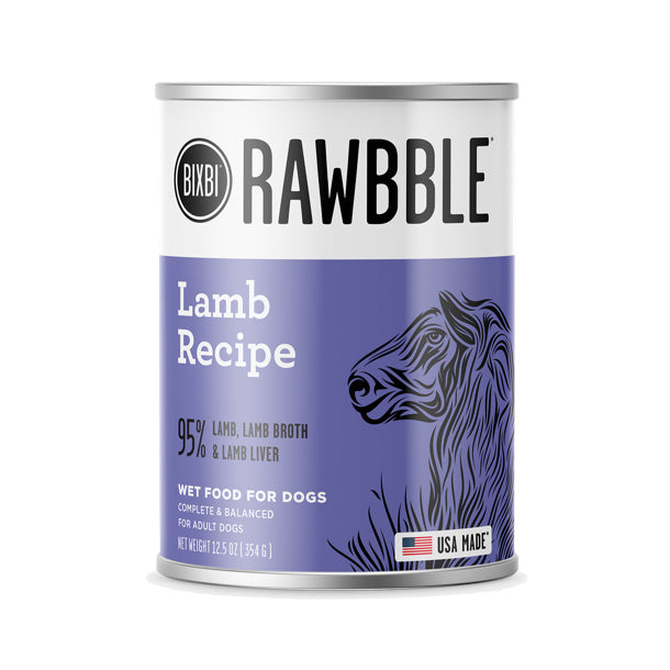 Bixbi Rawbble Lamb Paté Recipe Can