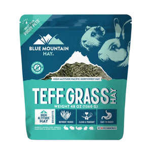 Blue Mountain High-Altitude Pacific Northwest Teff Grass Hay