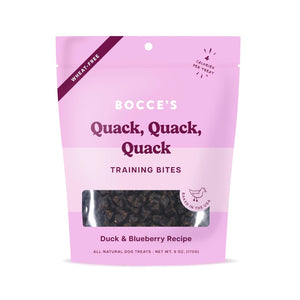 Bocce's Bakery Quack Quack Duck & Blueberry Training Bites 6oz