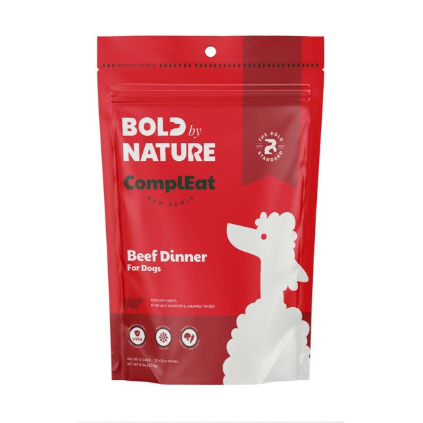 Bold by Nature Complete Raw Beef Dinner – Furly's Pet Supply