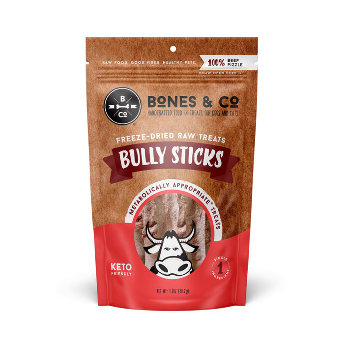 Bones & Co Freeze Dried Raw Bully Sticks 1.7oz