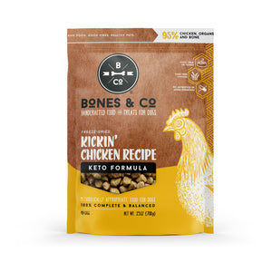 Bones & Co. Kickin' Chicken Freeze-Dried Keto Formula