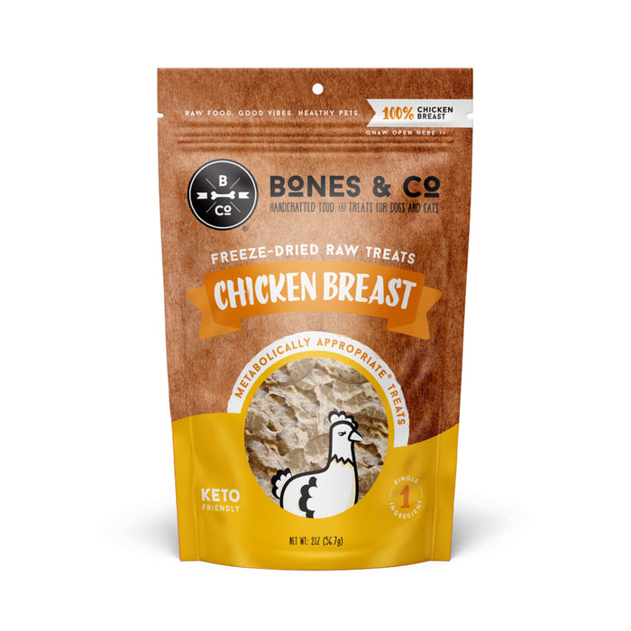 Bones & Co Freeze Dried Raw Chicken Breast 2oz
